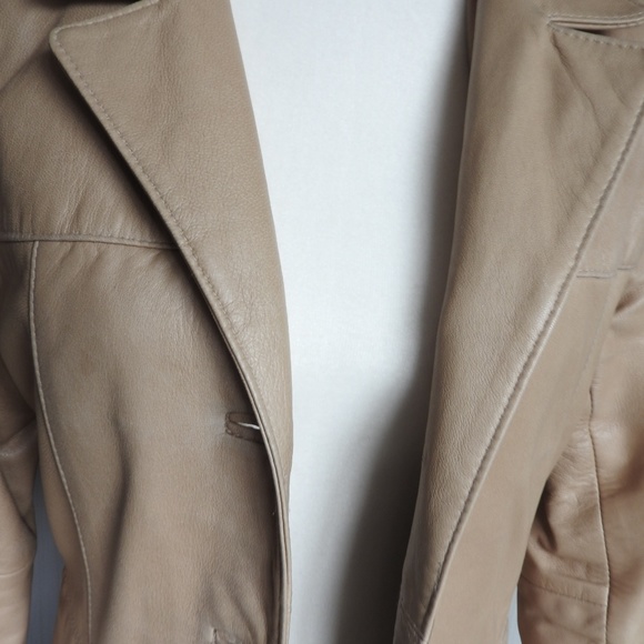 Manteau cuir 3/4 leather coat Coronet Leather - Picture 4 of 7